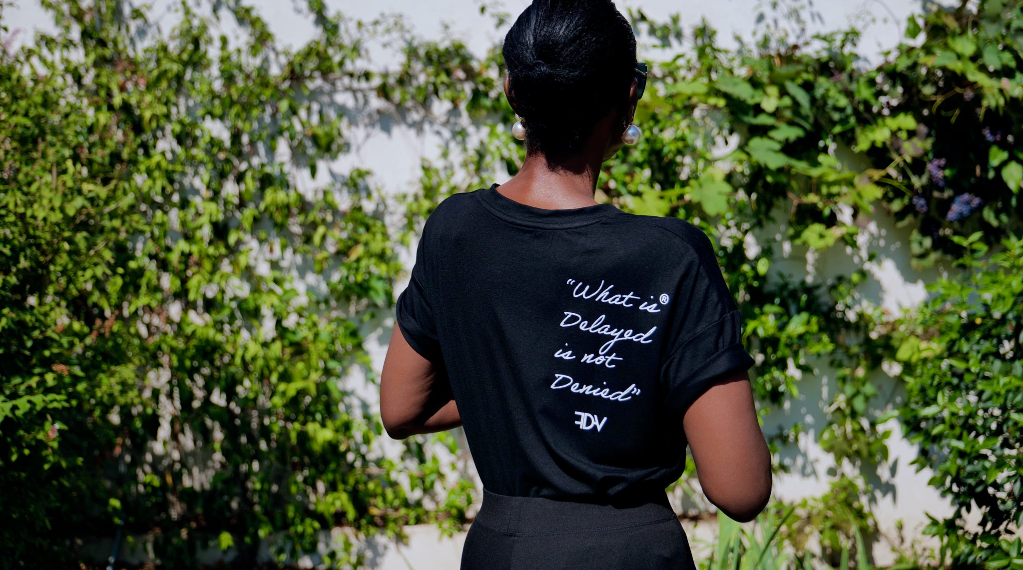 Short Sleeve T-Shirt - "What is Delayed is not Denied"